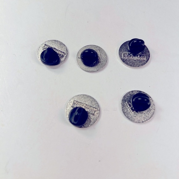 NWT Set of Five Emoji Face Pins - Picture 8 of 8